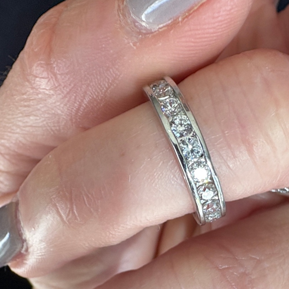 Freida Rothman Silver Stacking Ring - Picture 3 of 11